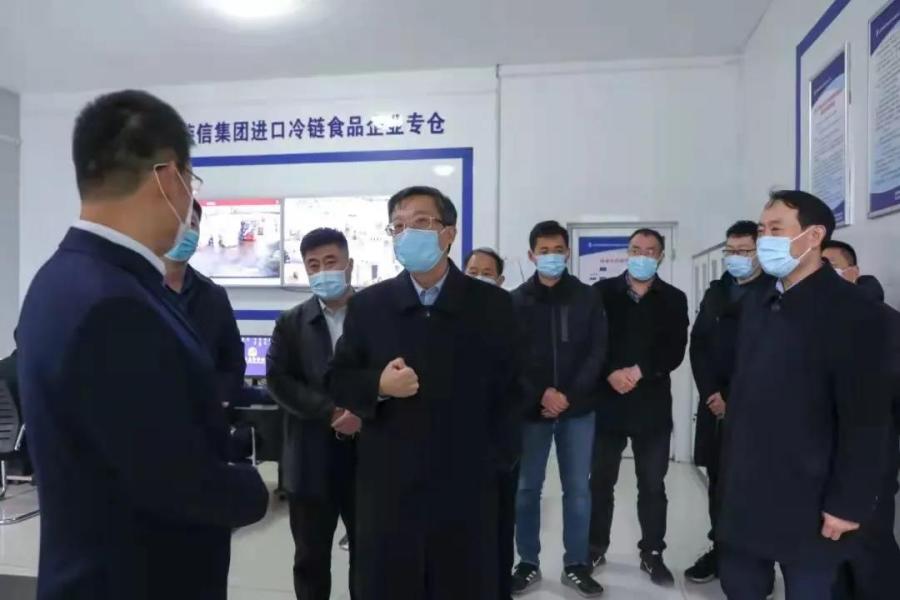 日照市高新区工委书记张东同志带队调研荣信集