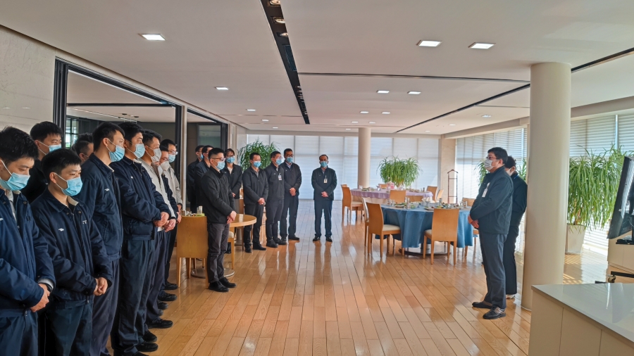 山东现代威亚开展’21年法人成立日恳谈会活动
