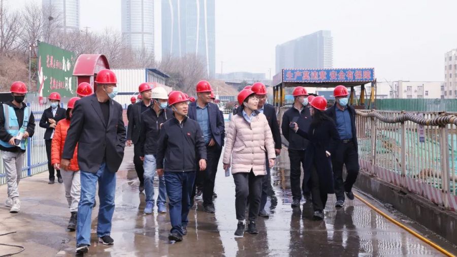 锦华集团开展在建项目质量安全大检查