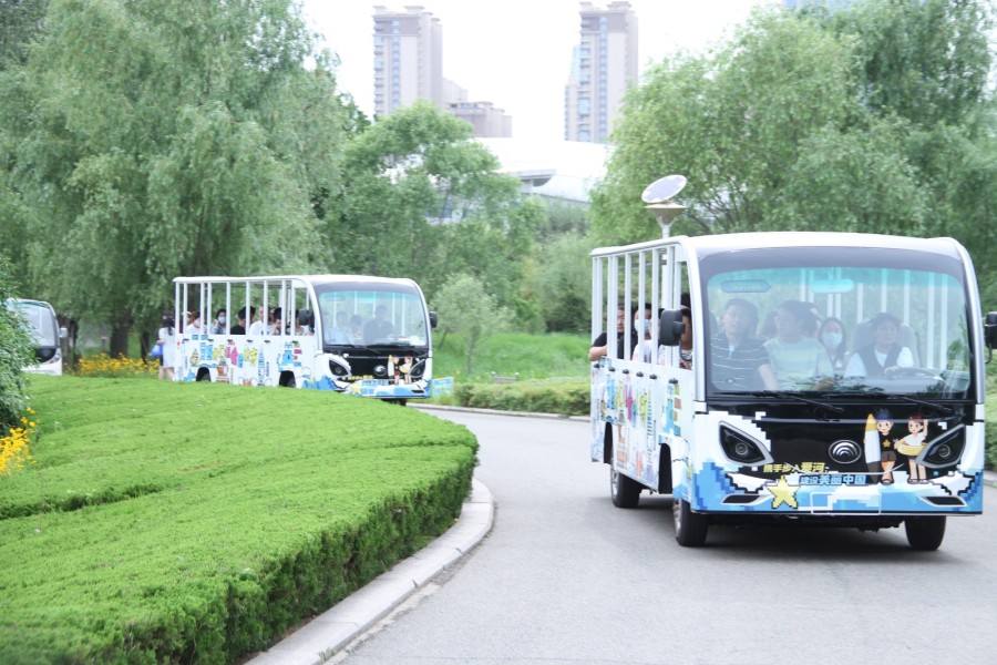 日照文旅集团“只有爱”主题观光车首发上线——体验环岛浪漫之旅