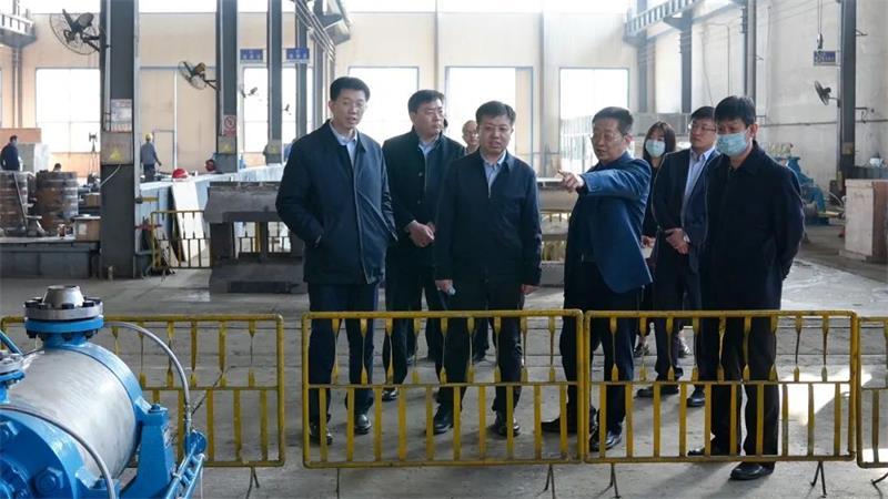 副市长吕祥永到公司调研