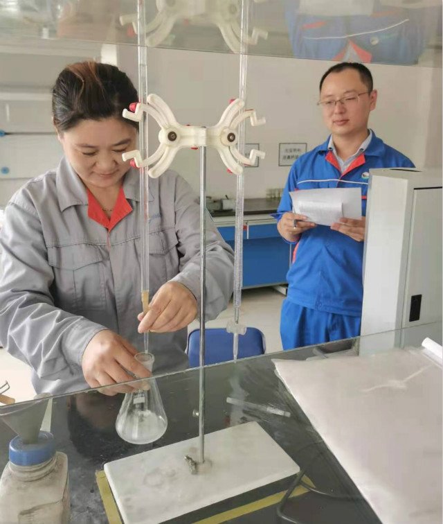 山东莒州水泥有限公司组织开展化验员技能竞赛