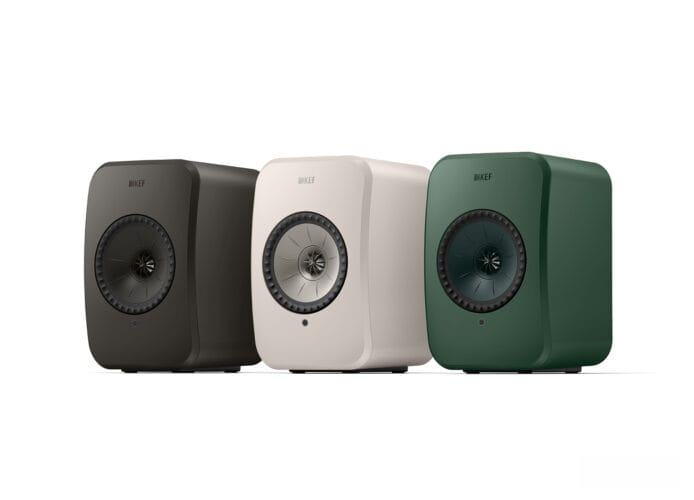 KEF LSX II LT精简版音箱抵港 岩石白、石墨灰和灰绿三色文青之选