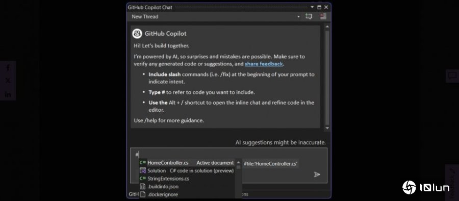 Visual Studio 17.10紧密集成GitHub Copilot，加入更多生成式AI功能