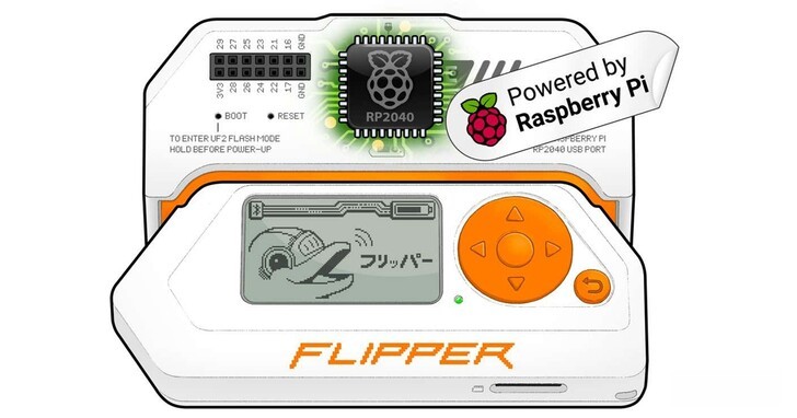 Flipper Zero和Raspberry Pi合作，将Flipper Zero变成电子游戏的控制器