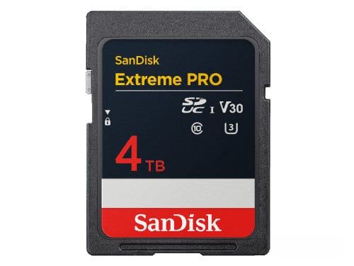SanDisk 4TB SD内存卡登场 但最快要到2025年才上市