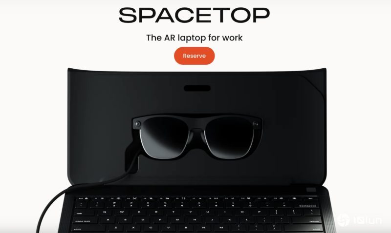 这会是未来吗？AR笔记本Spacetop G1开放预订