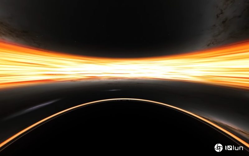坠入黑洞事件视界是什么感觉？NASA超级计算机发布新模拟动画