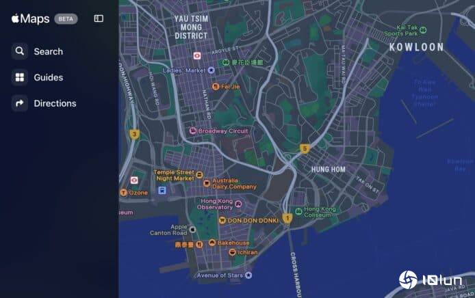 Apple Maps地图推网页版 兼容Windows Edge、Google Chrome浏览器