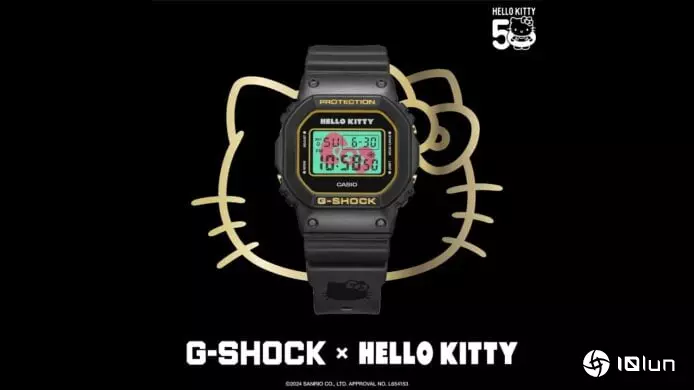Casio与Sanrio合作推出Hello Kitty 50周年特别版手表