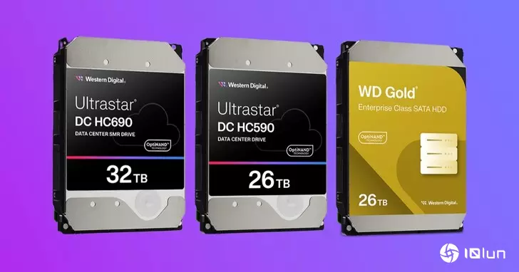Western Digital推出全球最高容量32TB 11盘片UltraSMR HDD和26TB CMR HDD
