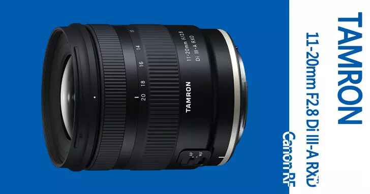 TAMRON发布Canon RF卡口版本11-20mm F2.8 Di III-A RXD