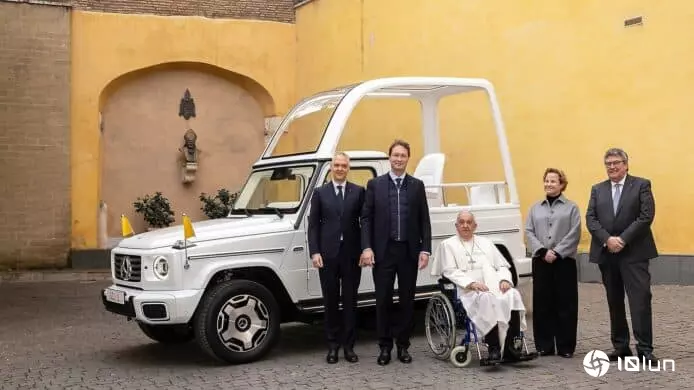 教宗座驾电动化　由Mercedes-Benz G-Class改造而成