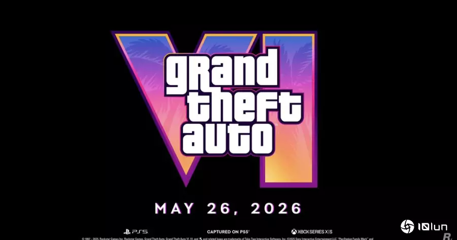 《侠盗猎车手GTA6》第二支预告片发布，预告2026年5月26日发售