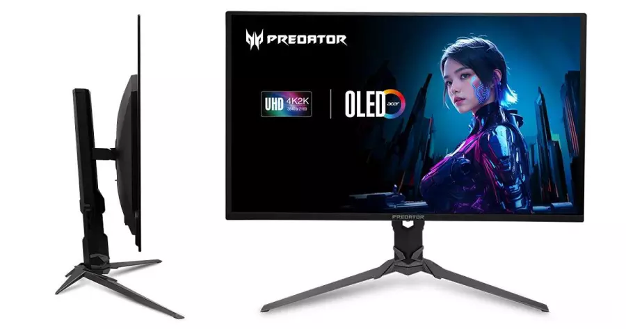 宏碁发布三款旗舰级OLED电竞屏幕，Predator X27U X2、X32 X2、X32 V2强势登场