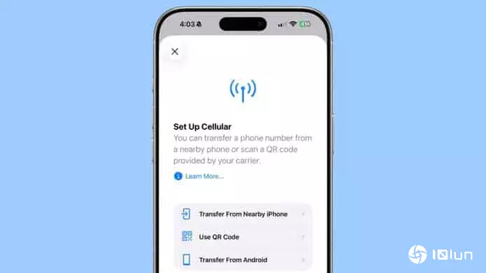 iOS 26支持eSIM跨平台转移　iPhone与Android互转不必联系电信运营商