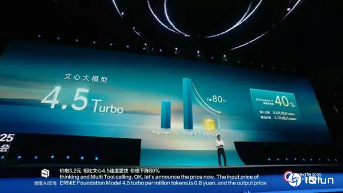百度正式开源文心4.5系列模型　最大模型总参数量达424B