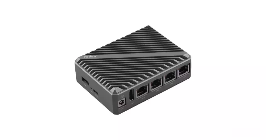 Radxa推出E24C迷你路由器计算机，搭Rockchip RK3528A SoC搭4组GbE网络端口
