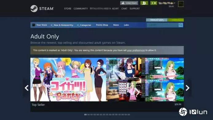 Steam加强内容审查 或将影响成人游戏市场 金融支付压力成主因