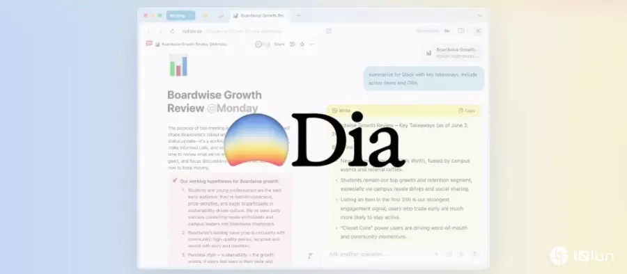 The Browser Company推出每月20美元的AI浏览器Dia订阅服务