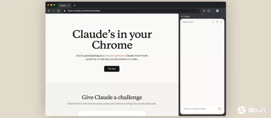 Anthropic开始预览Claude for Chrome，浏览器AI代理人时代来临