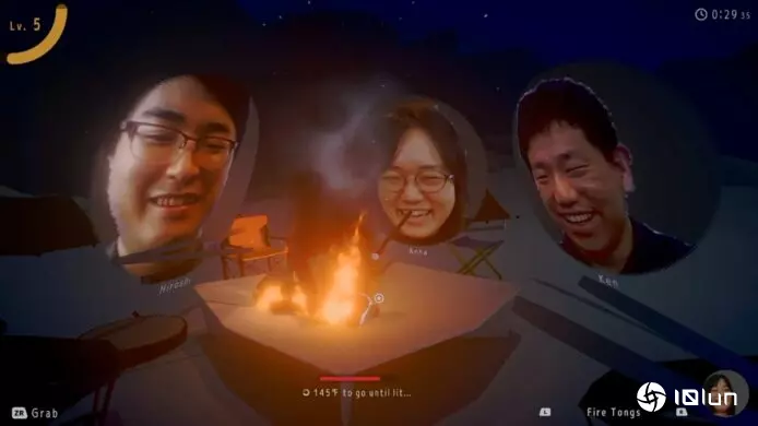 Switch 2围炉取暖社交游戏登场　支持视频聊天、三种营火模式比生存技巧《チルっと焚き火ソン》
