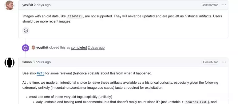 Docker Hub惊传埋入XZ Utils后门的镜像文件，软件供应链亮起红灯