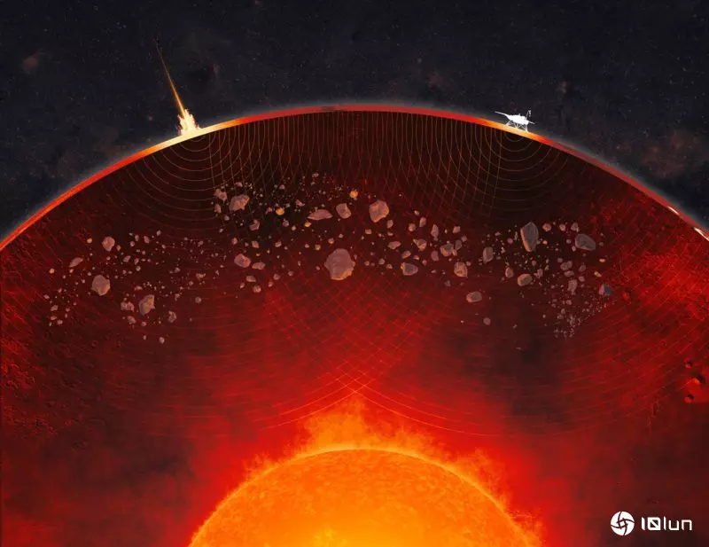 火星地函充满块状构造，暗示以往经历暴力碰撞