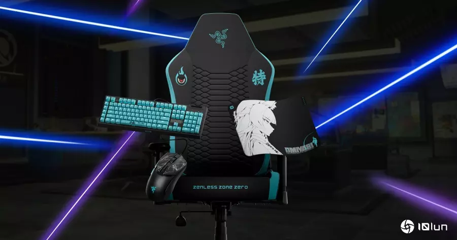 Razer携手HoYoverse推出《绝区零》联名电竞周边：星见雅限定设计电竞椅、键盘、鼠标与鼠垫登场