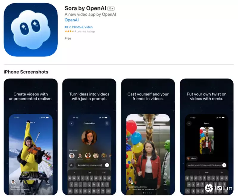 选择台湾成为亚洲首发市场之一！Sora App上线，免费下载无需邀请码