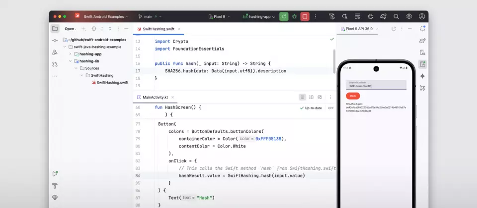 Swift SDK登陆Android，开发者可在多平台共享程序代码库