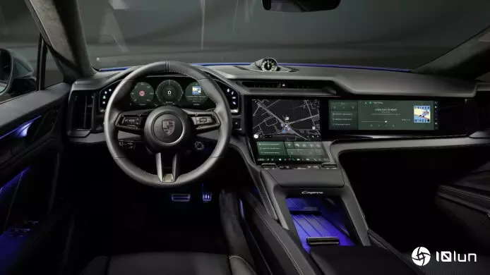 Porsche纯电Cayenne细节披露　科幻三屏幕内饰，史上最强千匹马力规格