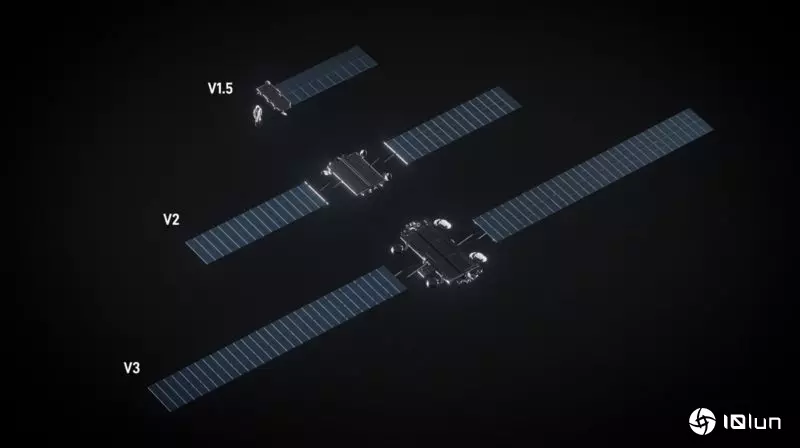 Starlink卫星大升级，SpaceX新一代V3卫星打造超高速太空网络