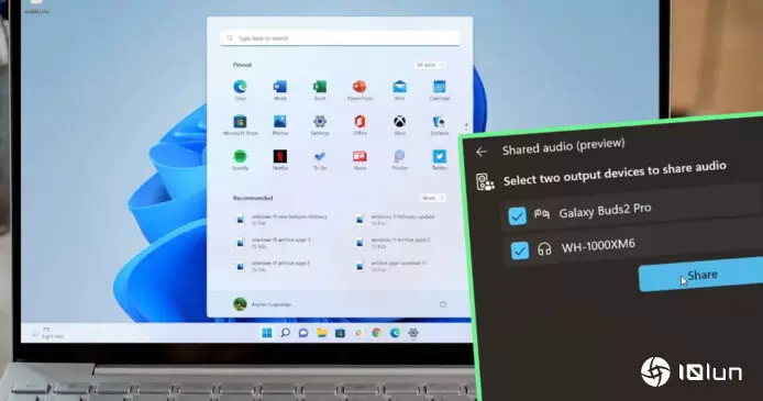Windows 11同时连接2部蓝牙耳机听歌 最新测试版推共享音频功能