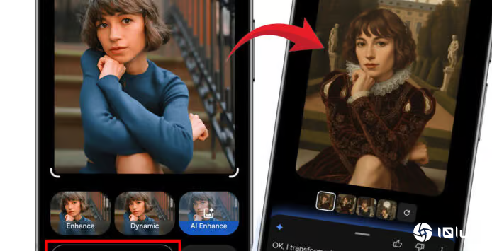 《Google Photos》App加入AI图像生成Nano Banana更加易用 更有AI范本一按即套用