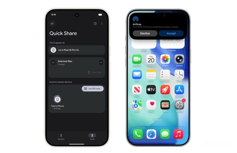 打破生态高墙，高通确认Snapdragon设备将支持Quick Share与iPhone互传文件