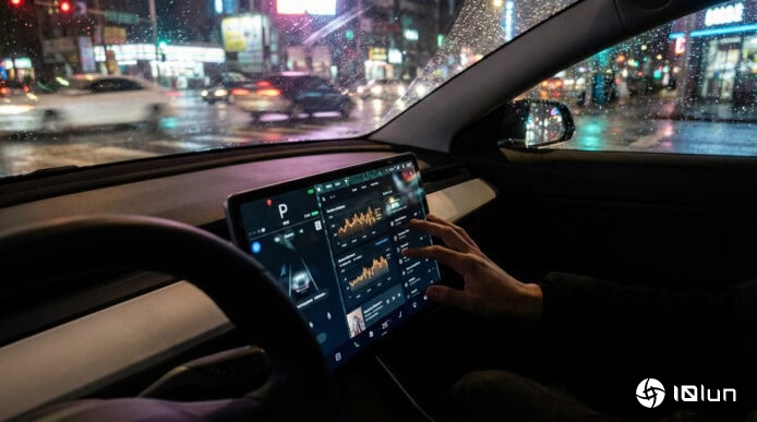 触摸屏幕令驾驶反应慢4秒 车道偏离风险增40%