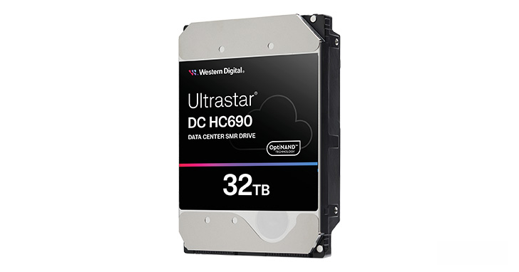 全球首款11盘片硬盘SMR HDD平台Western Digital Ultrastar DC HC690 32TB重塑存储格局