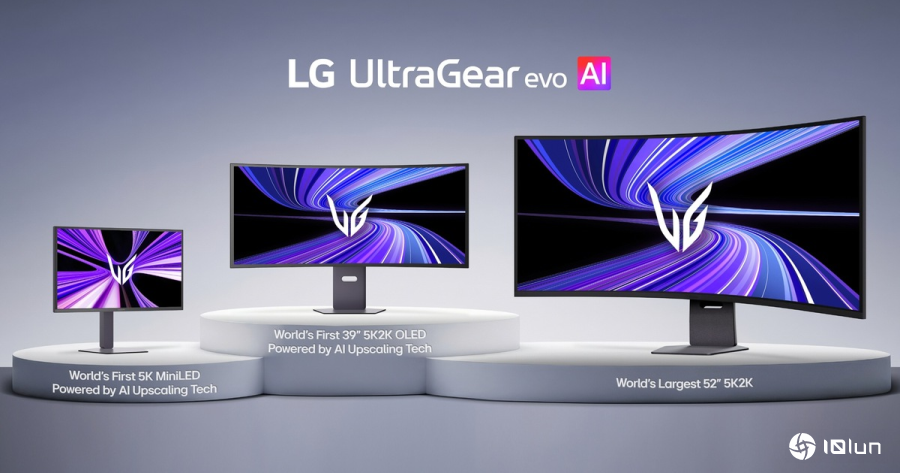 LG UltraGear evo系列CES 2026登场：首创5K AI升频技术，搭配OLED、MiniLED挑战电竞屏幕极限
