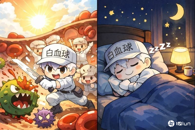 生理时钟能帮助免疫反应适度“降温”，避免“伤敌一千，自损八百”