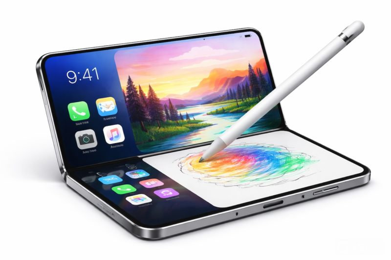 Apple Pencil能用在折叠iPhone吗？
