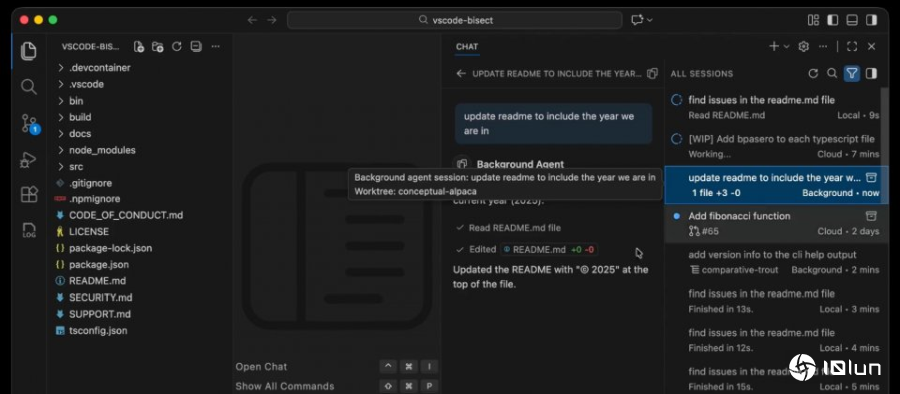 VS Code强化代理工作流程,Chat内集成工作阶段并支持背景持续执行