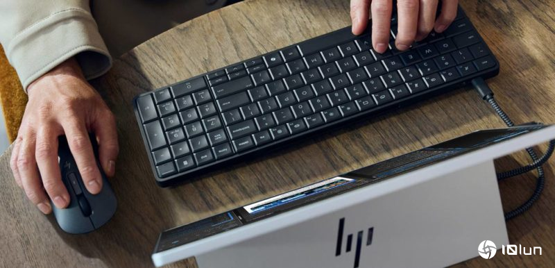 标准键盘塞入Copilot+ PC，HP EliteBoard G1a简约登场